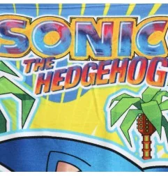 Παιδική Πετσέτα Θαλάσσης Sonic the Hedgehog & Knuckles – Microfiber Fast Dry (70x140εκ.) (YE18226)