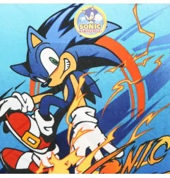 Παιδική Πετσέτα Πόντσο Sonic the Hedgehog "Sonic Speed" – Microfiber Fast Dry 55x110εκ. (YE18283) - Quick dry - Microfiber Πό...