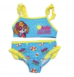 Παιδικό Μαγιό Μπικίνι Paw Patrol "Hello Sunshine" – Γαλάζιο με την Skye (YE18104BLUE) - Μπικίνι
