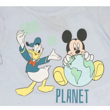 Βρεφικό Κοντομάνικο Μπλουζάκι Disney Baby "Mickey & Donald – Save the Planet" – Σιέλ - 100% Οργανικό Βαμβάκι (UE0057 Blue) Βρεφικό Κοντομάνικο Μπλουζάκι Disney Baby "Mickey & Donald – Save the Planet" – Σιέλ - 100% Οργανικό Βαμβάκι (UE0057 Blue)
