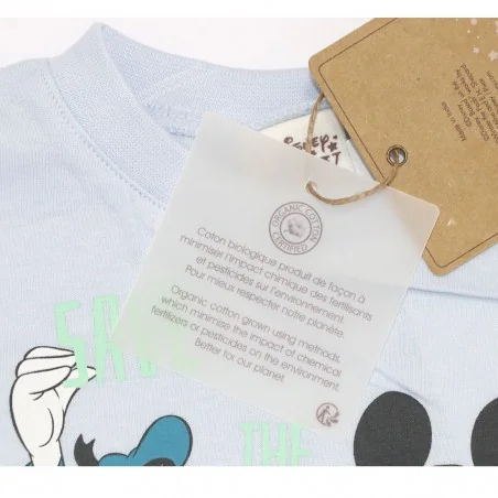 Βρεφικό Κοντομάνικο Μπλουζάκι Disney Baby "Mickey & Donald – Save the Planet" – Σιέλ - 100% Οργανικό Βαμβάκι (UE0057 Blue) Βρεφικό Κοντομάνικο Μπλουζάκι Disney Baby "Mickey & Donald – Save the Planet" – Σιέλ - 100% Οργανικό Βαμβάκι (UE0057 Blue)