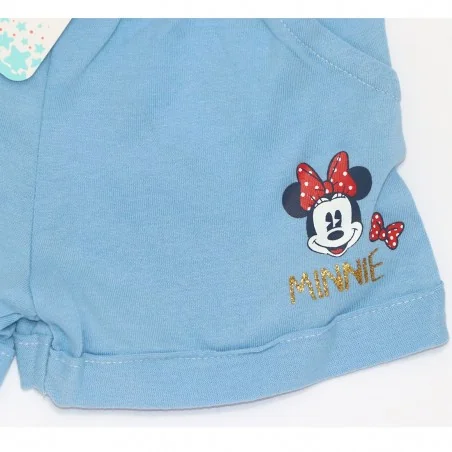 Βρεφικό Βαμβακερό Σορτσάκι Disney Baby "Minnie Mouse" με Φιόγκο – Σιέλ (ET0092 BLUE) Βρεφικό Βαμβακερό Σορτσάκι Disney Baby "Minnie Mouse" με Φιόγκο – Σιέλ (ET0092 BLUE)