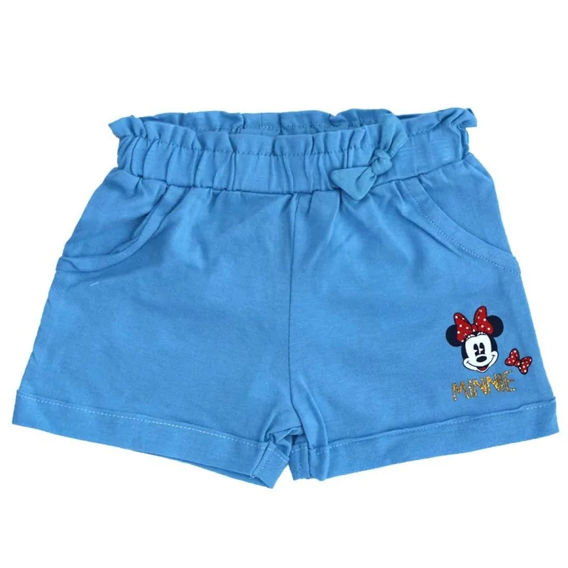 Βρεφικό Βαμβακερό Σορτσάκι Disney Baby "Minnie Mouse" με Φιόγκο – Σιέλ (ET0092 BLUE) Βρεφικό Βαμβακερό Σορτσάκι Disney Baby "Minnie Mouse" με Φιόγκο – Σιέλ (ET0092 BLUE)