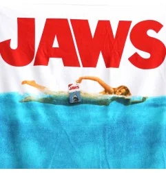 Πετσέτα Θαλάσσης Microfiber JAWS "Great White Shark" – Fast Dry 90x170εκ. (YE37000) - Πετσέτες Quick dry - Microfiber