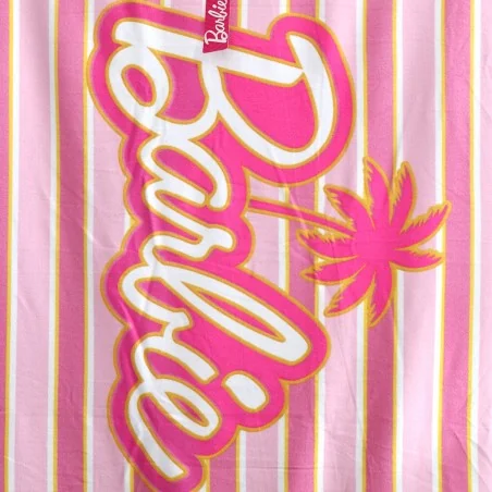 Πετσέτα Θαλάσσης Microfiber Barbie "Summer Vibes" με Ρίγες – Fast Dry 90x170εκ. (YE37018)