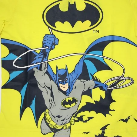 Παιδικό Βαμβακερό Κοντομάνικο Μπλουζάκι Batman "Grappling Hook" – Κίτρινο (YE10271.yellow)