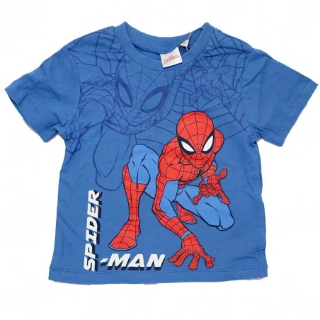 Παιδικό κοντομάνικο Μπλουζάκι Spiderman "Spider-Man" – Μπλε -100% Βαμβάκι (YE10272.Blue) - Κοντομάνικα μπλουζάκια