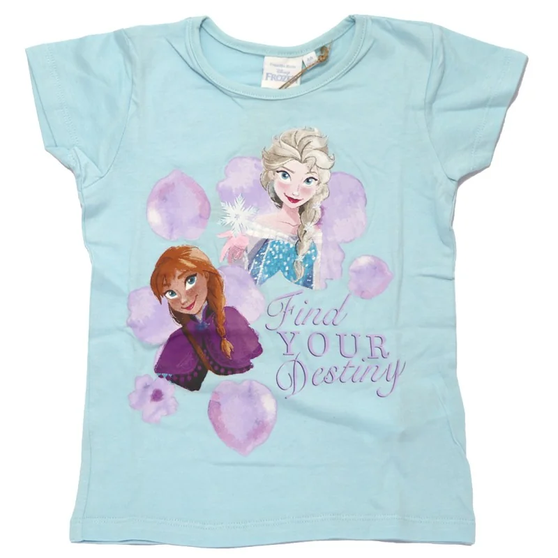 Παιδικό Μπλουζάκι Disney Frozen "Find Your Destiny" – Σιέλ 100% Βαμβάκι (YE10340.BLUE) Παιδικό Μπλουζάκι Disney Frozen "Find Your Destiny" – Σιέλ 100% Βαμβάκι (YE10340.BLUE)
