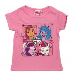 Παιδικό Κοντομάνικο Μπλουζάκι My Little Pony – Ροζ (100% Βαμβάκι) (YE10433.PINK) - Κοντομάνικα μπλουζάκια