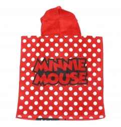 Παιδική Πετσέτα Πόντσο Disney Minnie Mouse "Classic Red" – 55x110εκ. 100% Βαμβάκι (YE18267)