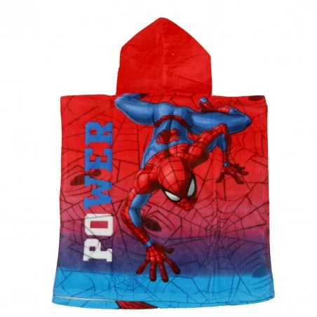 Παιδική Πετσέτα Πόντσο Marvel Spider-Man "Web Warrior" – 55x110εκ. 100% Βαμβάκι (YE18268)