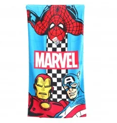 Παιδική Πετσέτα Θαλάσσης Marvel Avengers Comics – 70x140εκ. 100% Βαμβακερή (YE18235) - Πετσέτες Βαμβακερές