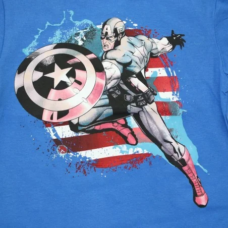 Παιδικό Κοντομάνικο Μπλουζάκι Marvel Avengers "Captain America" – 100% Βαμβακερό - Μπλε (YE10278.BLUE) Παιδικό Κοντομάνικο Μπλουζάκι Marvel Avengers "Captain America" – 100% Βαμβακερό - Μπλε (YE10278.BLUE)