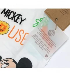 Βρεφικό Αμάνικο Μπλουζάκι Disney "Mickey Mouse Jungle" – 100% Οργανικό Βαμβάκι – Mint (EV0024.BIO BLUE) - Αμάνικα μπλουζάκια