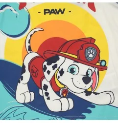 Παιδικό Αμάνικο Μπλουζάκι PAW Patrol – "Adventure Bay Team Paw" Marshall – 100% Βαμβάκι – Λευκό/Μπλε (YE10140 white)
