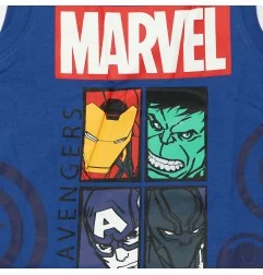 Παιδικό Αμάνικο Μπλουζάκι Marvel Avengers – "The Avengers" Team – 100% Βαμβάκι – Μπλε (YE10006.BLUE)