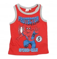 Παιδική Καλοκαιρινή Πιτζάμα Spider-Man "Protector" – 100% Βαμβακερή Κόκκινο/Γκρι (YE20080RED)
