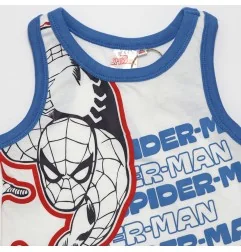 Marvel Spiderman Παιδικό Καλοκαιρινό Σετ Για Αγόρια (YE10189blue) - Καλοκαιρινά Σετ