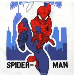 Παιδικό Αμάνικο Μπλουζάκι Spider-Man "Amazing" – 100% Βαμβακερό Λευκό (YE10183WHITE)