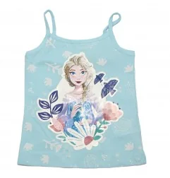 Παιδική Καλοκαιρινή Πιτζάμα Frozen "Elsa" - Σιέλ, 100% Βαμβακερή (YE20049.BLUE)