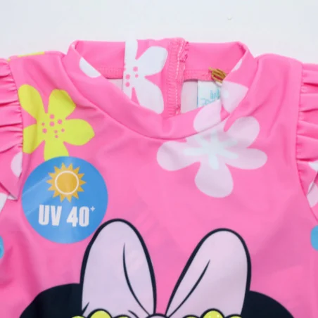 Βρεφικό Αντηλιακό Μπλουζάκι Μαγιό Disney Minnie Mouse "Dark Pink flower" – UV 40+ (EZ05011D.Pink) Βρεφικό Αντηλιακό Μπλουζάκι Μαγιό Disney Minnie Mouse "Dark Pink flower" – UV 40+ (EZ05011D.Pink)