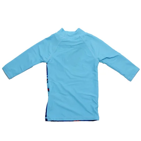 Παιδικό Αντιηλιακό Μπλουζάκι Μαγιό Spiderman UV 40+ Light Blue (EZ18203)