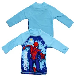 Παιδικό Αντιηλιακό Μπλουζάκι Μαγιό Spiderman UV 40+ Light Blue (EZ18203) - Κατηγορίες