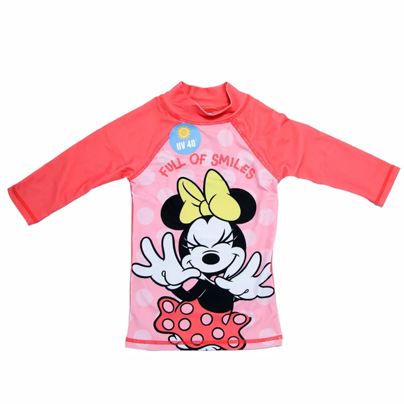 Παιδικό Αντηλιακό Μπλουζάκι Μαγιό Disney Minnie Mouse "Full of Smiles" – UV 40+ (EZ18200) Παιδικό Αντηλιακό Μπλουζάκι Μαγιό Disney Minnie Mouse "Full of Smiles" – UV 40+ (EZ18200)