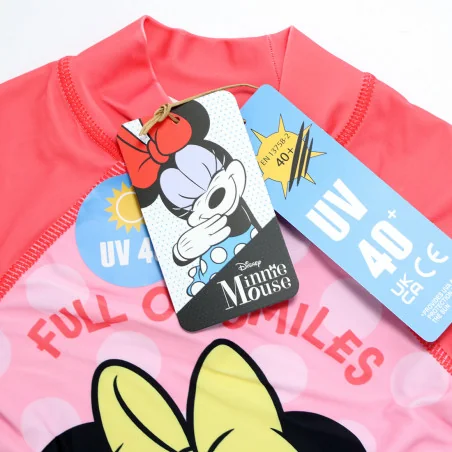Παιδικό Αντηλιακό Μπλουζάκι Μαγιό Disney Minnie Mouse "Full of Smiles" – UV 40+ (EZ18200) Παιδικό Αντηλιακό Μπλουζάκι Μαγιό Disney Minnie Mouse "Full of Smiles" – UV 40+ (EZ18200)