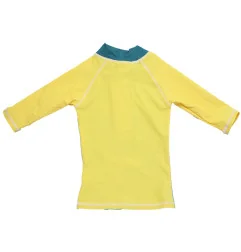 Παιδικό Αντηλιακό Μπλουζάκι Μαγιό Disney Mickey Mouse "Aloha" – UV 40+ (EZ18202Yellow) - Μαγιό για αγόρια