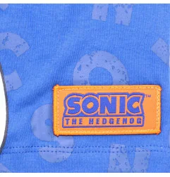 Αγορίστικη Κοντομάνικη Μπλούζα Sonic "Top Speed" – Μπλε με Λευκά Μανίκια -100% Βαμβάκι (EZ10121.BLUE) - Κοντομάνικα μπλουζάκια