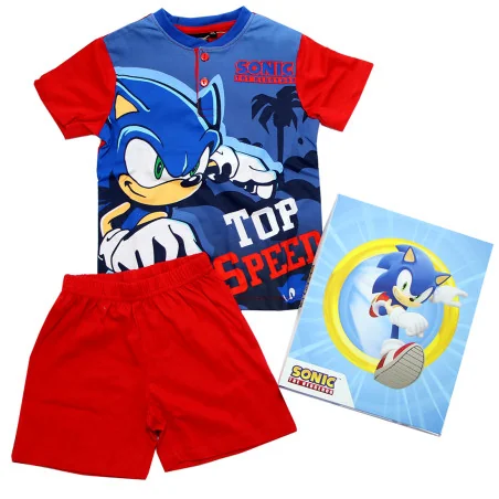 Αγορίστικη Καλοκαιρινή Πιτζάμα Sonic "Top Speed" σε Κουτί Δώρου – Κόκκινη Μπλούζα & Σορτσάκι 100% Βαμβάκι (EZ20060.RED) Αγορίστικη Καλοκαιρινή Πιτζάμα Sonic "Top Speed" σε Κουτί Δώρου – Κόκκινη Μπλούζα & Σορτσάκι 100% Βαμβάκι (EZ20060.RED)