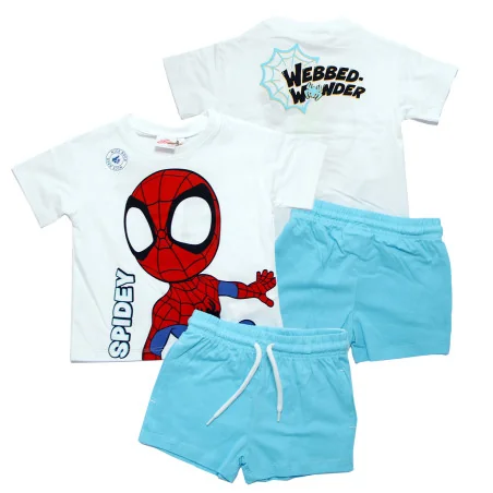 Αγορίστικο Καλοκαιρινό Σετ Spidey "Webbed Wonder" – Λευκή Μπλούζα & Γαλάζιο Σορτσάκι 100% Βαμβάκι(EZ10127.WHITE) Αγορίστικο Καλοκαιρινό Σετ Spidey "Webbed Wonder" – Λευκή Μπλούζα & Γαλάζιο Σορτσάκι 100% Βαμβάκι(EZ10127.WHITE)