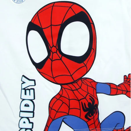 Αγορίστικο Καλοκαιρινό Σετ Spidey "Webbed Wonder" – Λευκή Μπλούζα & Γαλάζιο Σορτσάκι 100% Βαμβάκι(EZ10127.WHITE) Αγορίστικο Καλοκαιρινό Σετ Spidey "Webbed Wonder" – Λευκή Μπλούζα & Γαλάζιο Σορτσάκι 100% Βαμβάκι(EZ10127.WHITE)