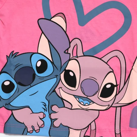 Κοριτσίστικη Καλοκαιρινή Πυζάμα Lilo & Stitch σε Κουτί Δώρου – Ροζ Μπλούζα & Ανοιχτό Ροζ Σορτς 100% Βαμβάκι (EZ20033.PINK) Κοριτσίστικη Καλοκαιρινή Πυζάμα Lilo & Stitch σε Κουτί Δώρου – Ροζ Μπλούζα & Ανοιχτό Ροζ Σορτς 100% Βαμβάκι (EZ20033.PINK)