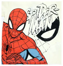 Αγορίστικη Καλοκαιρινή Πυζάμα Spiderman – Εκρού Μπλούζα & Εκρού Σορτσάκι 100% Βαμβάκι (EZ20067ECRU) - Πιτζάμες Καλοκαιρινές