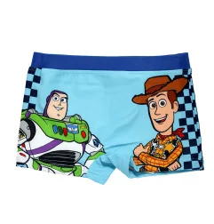 Αγορίστικο Μαγιό Μποξεράκι Disney Toy Story "Woody & Buzz" – Γαλάζιο με Σκακιέρα (EZ18221Skyblue) - Μαγιό Μποξεράκι