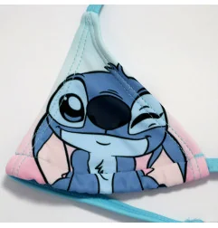 Κοριτσίστικο Μαγιό Μπικίνι Disney "Lilo & Stitch" – Γαλάζιο/Ροζ Ombre με Μοτίβο Κοχύλια (EZ18232Blue) - Εφηβικά Μαγιό