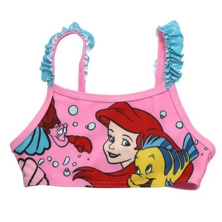 Παιδικό Μαγιό Μπικίνι Disney Princess "Ariel" – Ροζ με Γαλάζια Βολάν & Μοτίβο Κοχύλια (EZ18011PINK) Παιδικό Μαγιό Μπικίνι Disney Princess "Ariel" – Ροζ με Γαλάζια Βολάν & Μοτίβο Κοχύλια (EZ18011PINK)