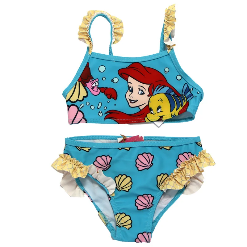 Παιδικό Μαγιό Μπικίνι Disney Princess "Ariel" – Γαλάζιο με Κίτρινα Βολάν & Μοτίβο Κοχύλια (EZ18011BLUE) Παιδικό Μαγιό Μπικίνι Disney Princess "Ariel" – Γαλάζιο με Κίτρινα Βολάν & Μοτίβο Κοχύλια (EZ18011BLUE)