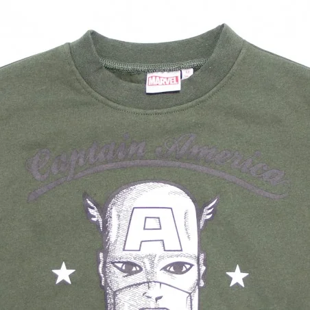 Παιδική Μπλούζα Φούτερ Marvel Avengers "Captain America" – Χακί (HY10072XAKI) Παιδική Μπλούζα Φούτερ Marvel Avengers "Captain America" – Χακί (HY10072XAKI)