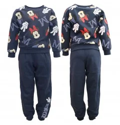 Παιδικό Σετ Φόρμας Disney Minnie Mouse (Μπλούζα & Παντελόνι) – Σκούρο Μπλε (HY10113NAVY) - Φόρμες