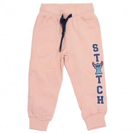 Παιδικό Παντελόνι Φόρμας Disney Stitch "STITCH" – Απαλό Ροζ (HY10158pink) - Παντελόνια - Φόρμες