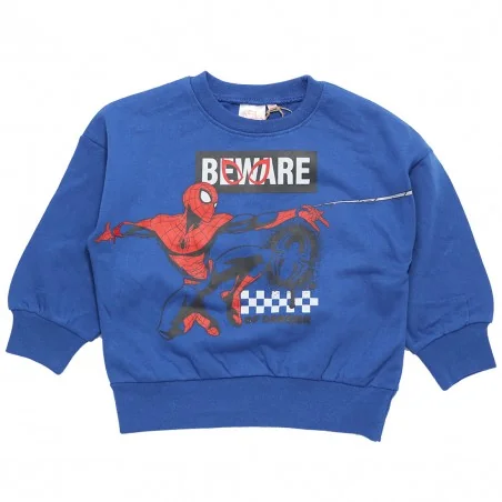 Παιδική μπλούζα φούτερ Marvel Spider-Man "Beware of Danger" – Μπλε (HY10031BLUE) Παιδική μπλούζα φούτερ Marvel Spider-Man "Beware of Danger" – Μπλε (HY10031BLUE)