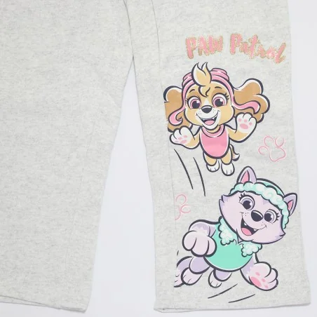 Παιδική Φαρδιά Φόρμα Paw Patrol "Skye & Everest" Wide-Leg – Γκρι Μελανζέ (HY10391GREY)