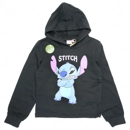 Παιδική μπλούζα φούτερ με κουκούλα Disney Stitch Eco-Friendly – Μαύρη (XH60692) Παιδική μπλούζα φούτερ με κουκούλα Disney Stitch Eco-Friendly – Μαύρη (XH60692)