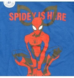 Παιδικό Μακρυμάνικο μπλουζάκι Marvel Spider-Man "Spidey Is Here" – Μπλε (HY10037blue)