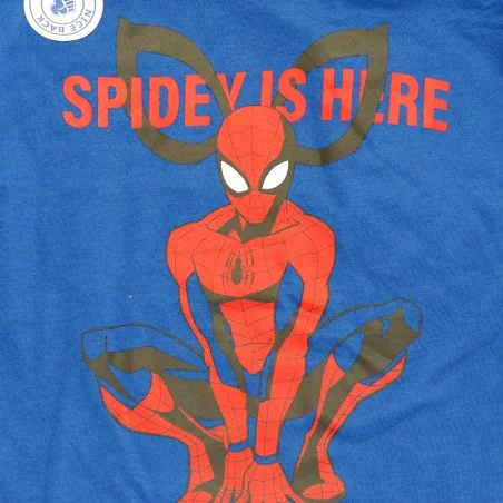 Παιδικό Μακρυμάνικο μπλουζάκι Marvel Spider-Man "Spidey Is Here" – Μπλε (HY10037blue)