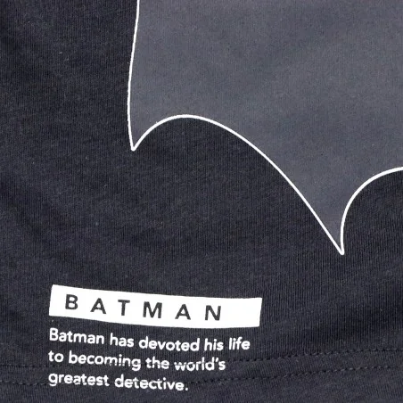 Εποχιακό Μακρυμάνικο Μπλουζάκι DC Comics Batman "Greatest Detective" – Γραφίτης (HY10333 DGrey)
