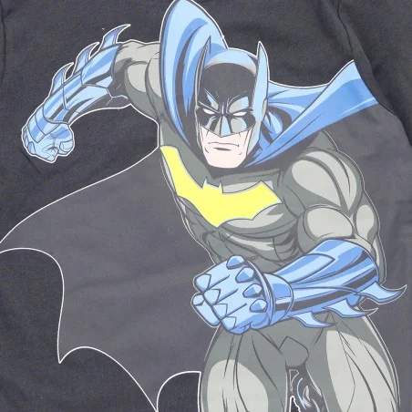 Εποχιακό Μακρυμάνικο Μπλουζάκι DC Comics Batman "Greatest Detective" – Γραφίτης (HY10333 DGrey)